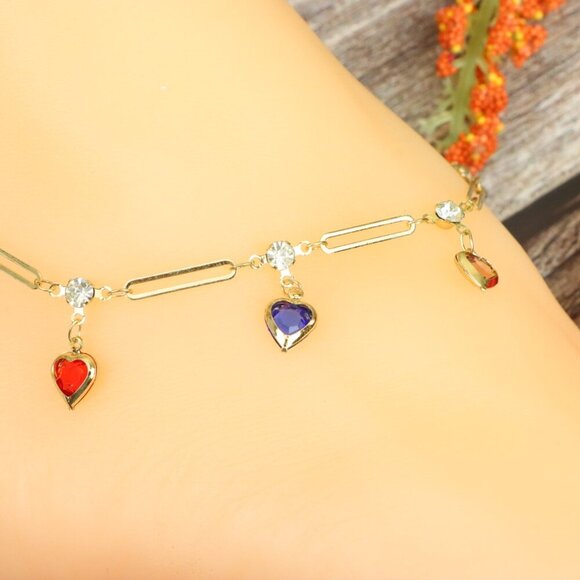 "Elegant Handmade Anklet – Delicate Jewelry for Women, MAR091445 - Picture 6 of 10
